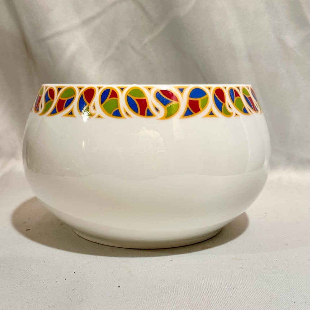 Mikasa Pivotal White Ceramic Serving Bowl Ben Seibel